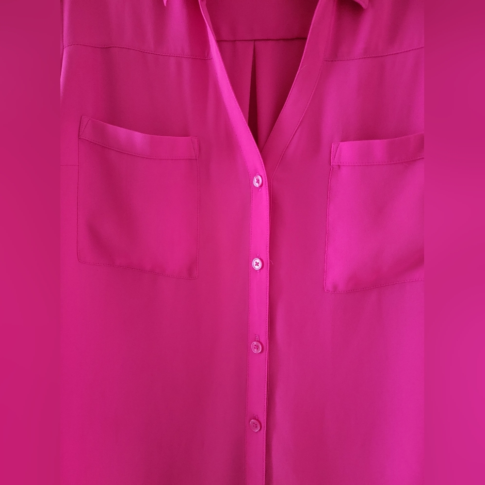 Express Pocket Button-Down Blouse - image 8